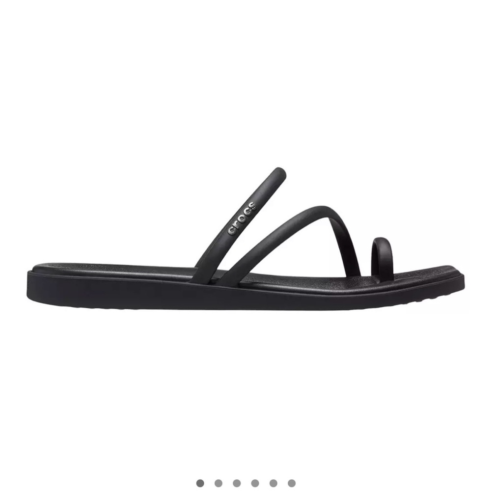 Crocs Miami Toe Loop Sandals - Black - image 3